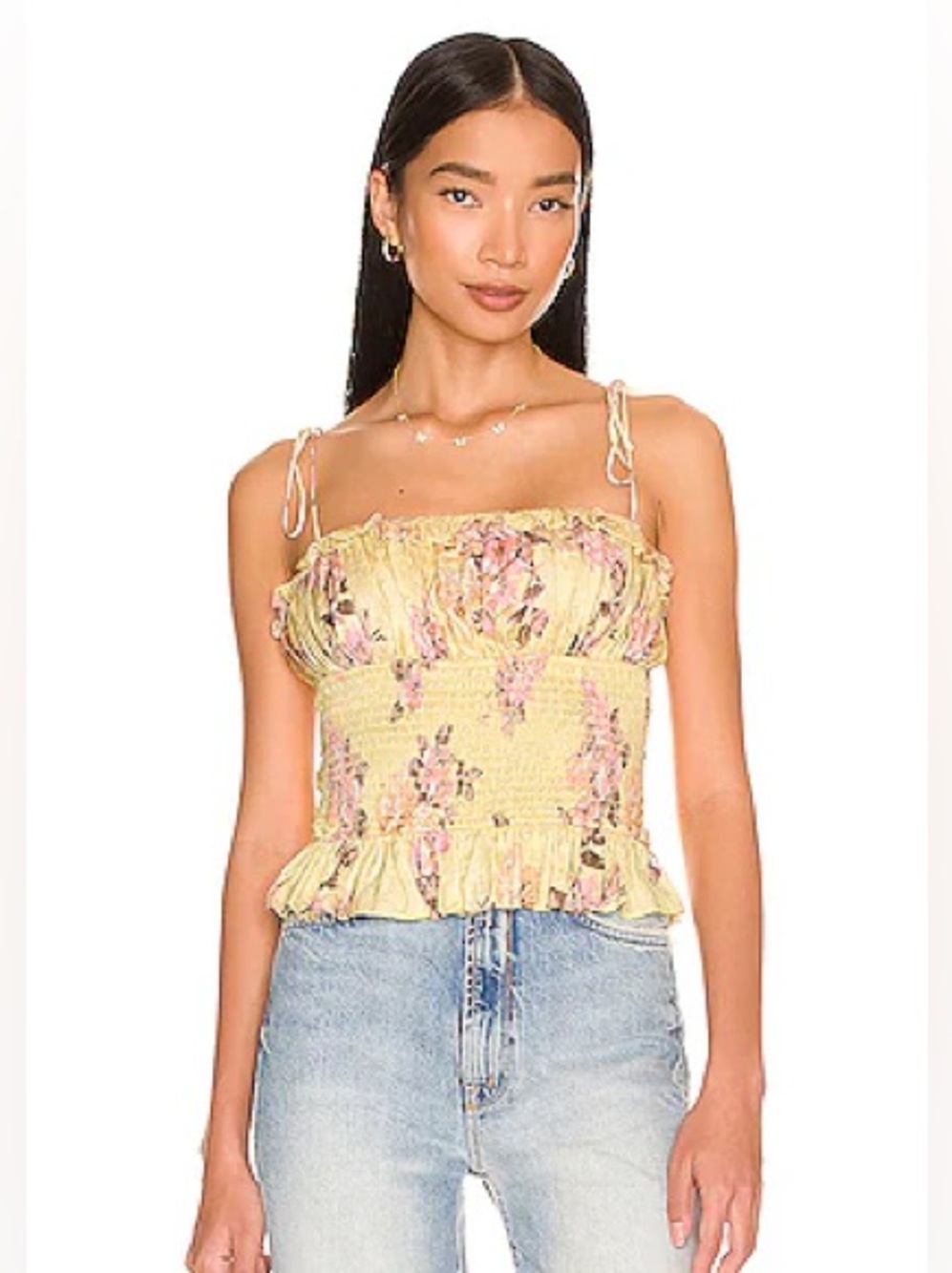 NWT LPA Dani Top on Ariel Print Size Medium- NEW WITH TAGS